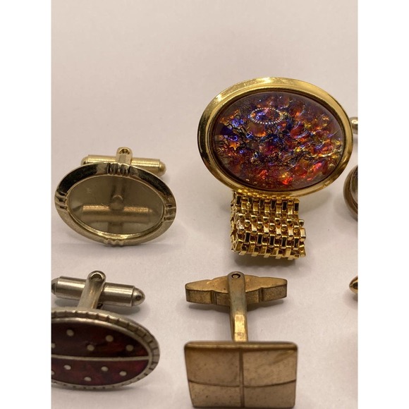 Vintage Mismatch Cuff Link Lot - Picture 2 of 6